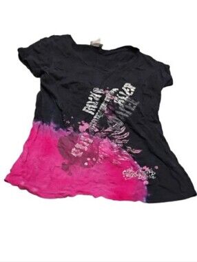 Vintage 2000s Disney World Rock N Rollercoaster Aerosmith Graphic Tee Shirt